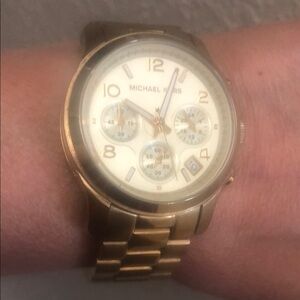 Michael Kors Gold Chronograph Watch